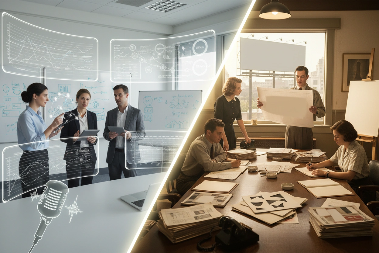 Sales Call Transcripts Marketing vs. Traditional Marketing Methods