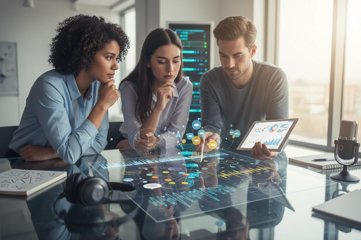 What we actually use with transcript text