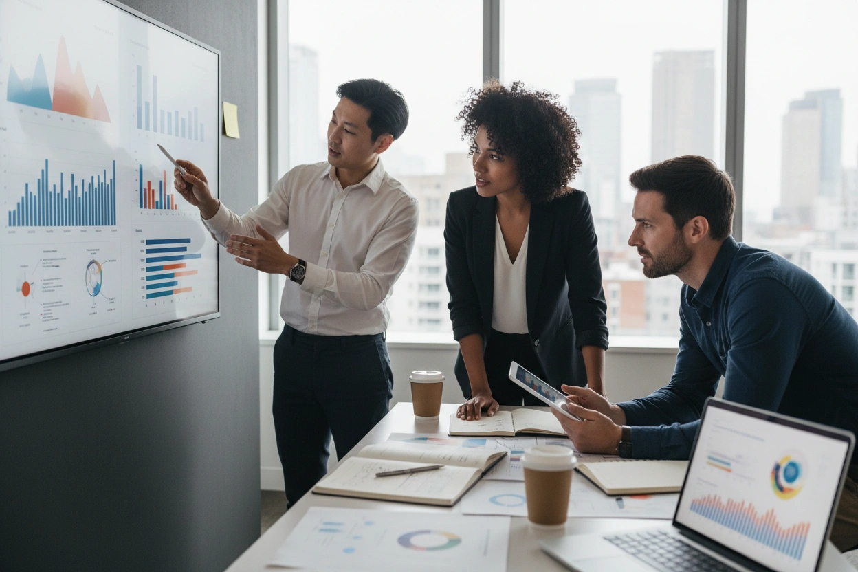 Transcript file on screen