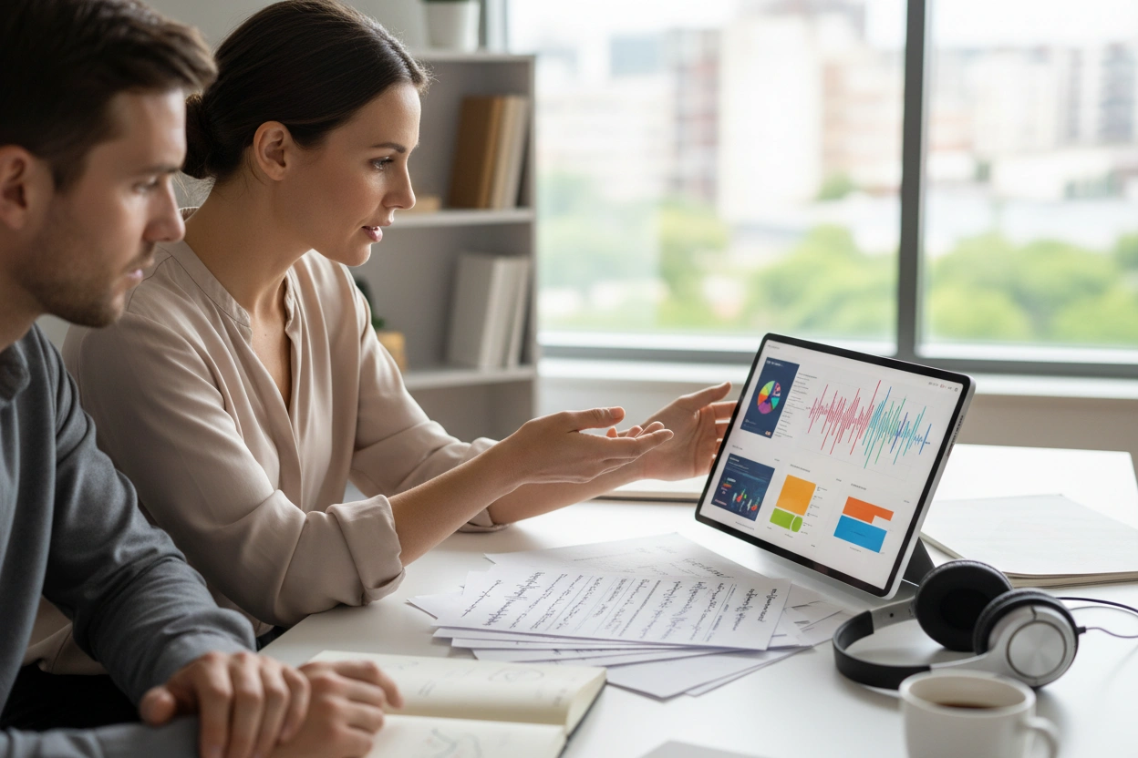 Linking drafts to call IDs