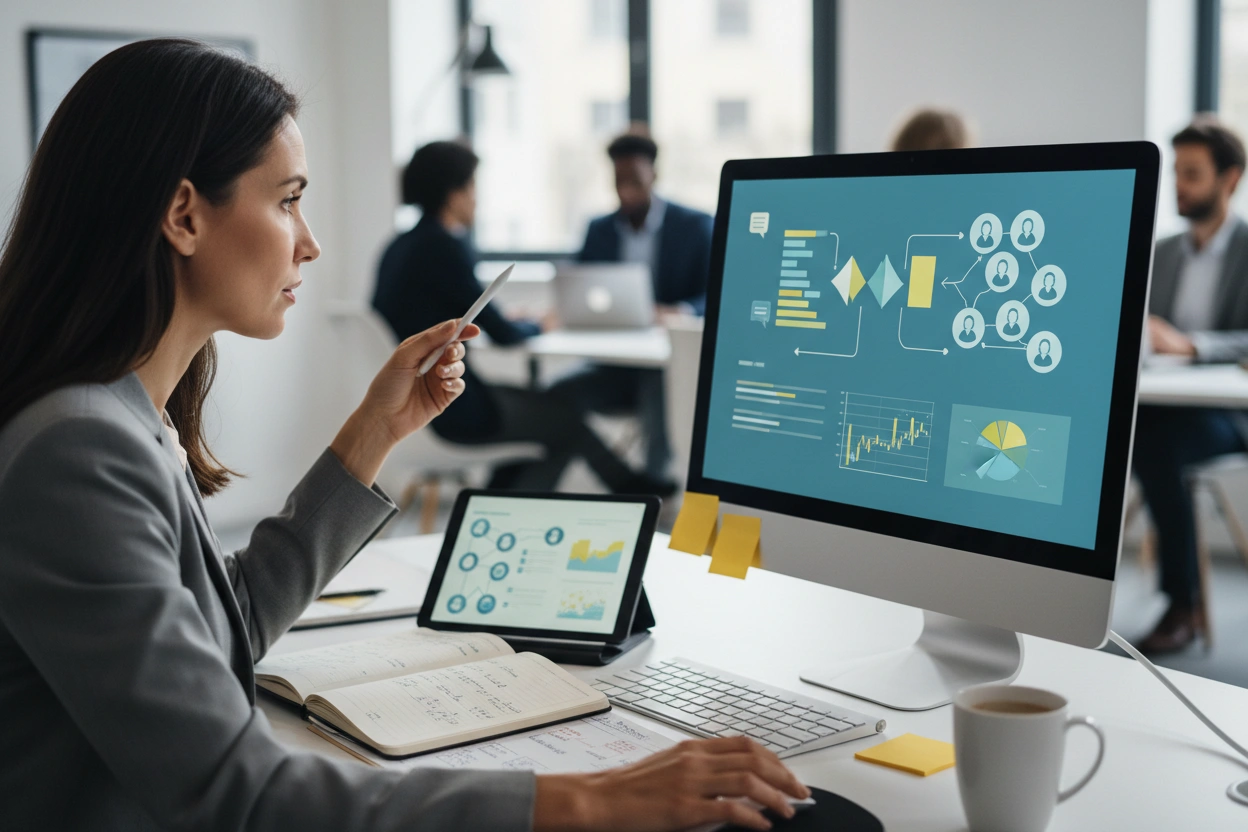 Professional image illustrating How to Use Sales Call Transcripts for Effective Marketing