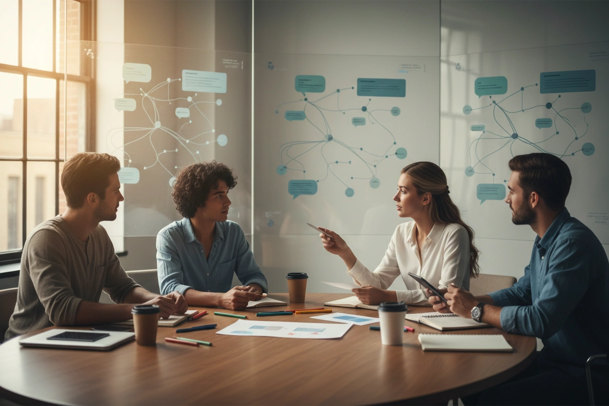 Professional image illustrating Top Customer Messaging Tools for Analyzing Feedback