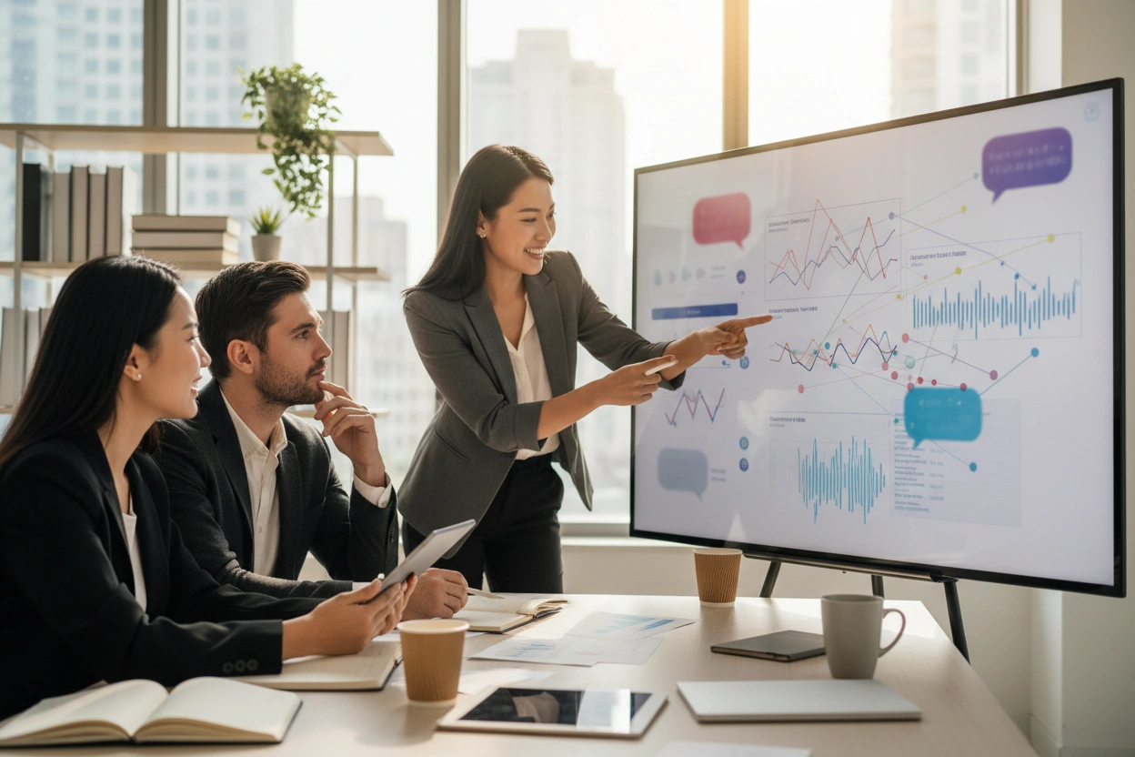 Professional image illustrating Actionable Strategies for Implementing Sales Call Transcripts Marketing