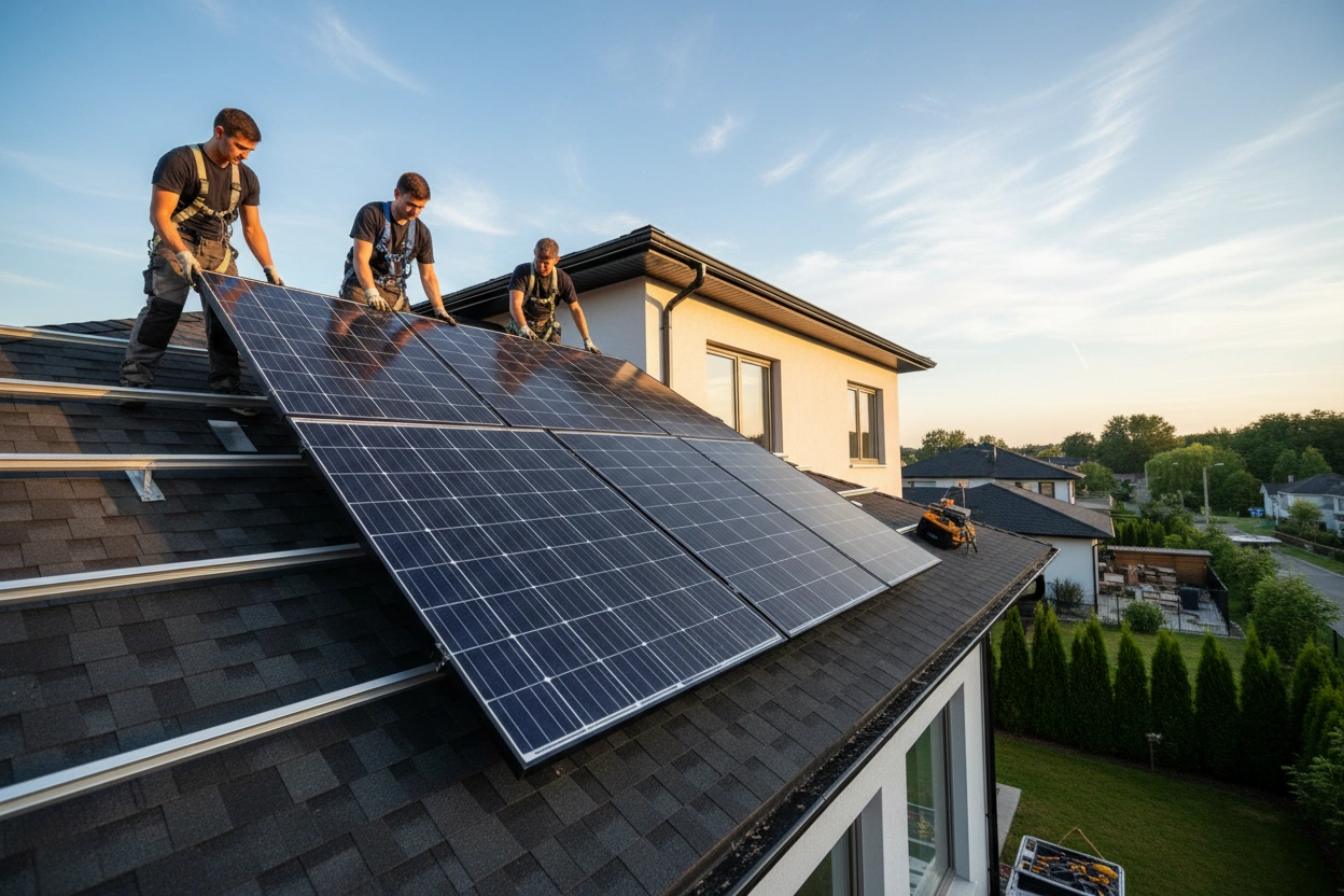 Professional image illustrating Understanding the Solar Installation Process