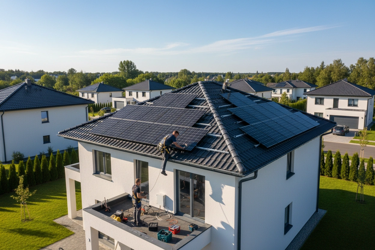 Professional image illustrating Understanding the Solar Panel Installation Process