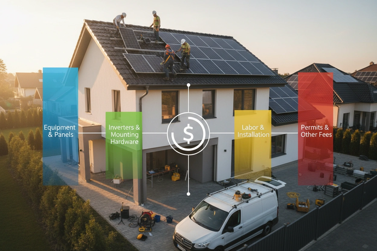 Professional image illustrating Cost Breakdown of Solar Installation