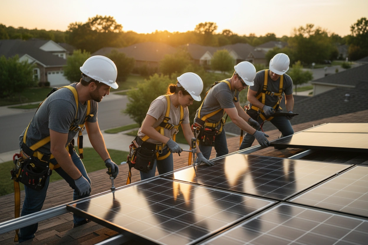 Professional image illustrating Finding Qualified Installers