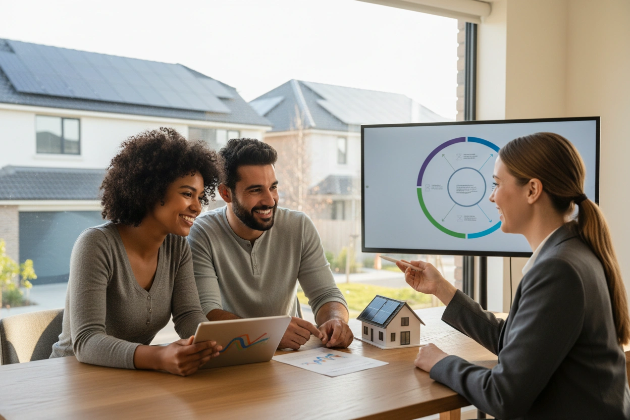 Professional image illustrating Solar Financing Solutions Explained