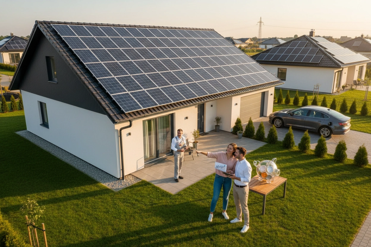 Professional image illustrating Solar Tax Credits and Incentives