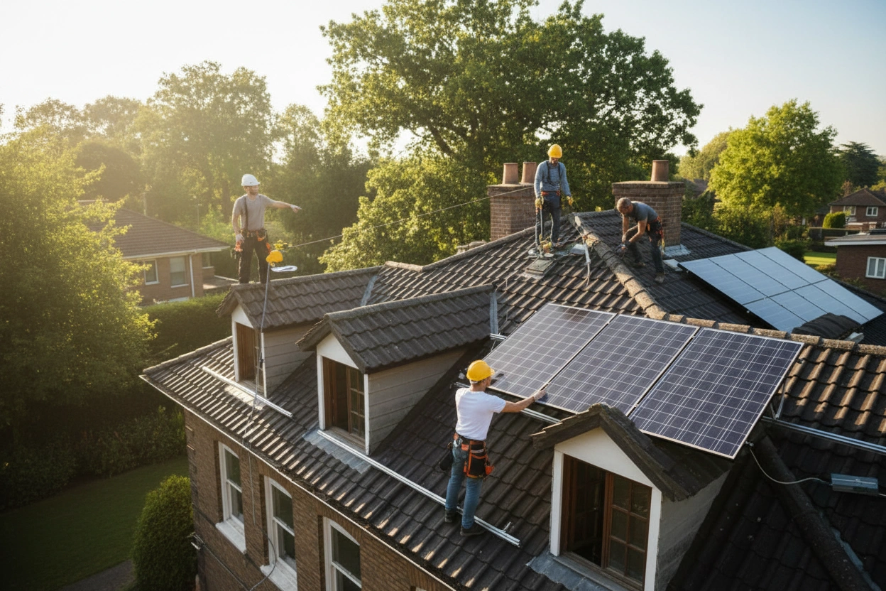 Professional image illustrating Top Solar Installation Cost Factors to Consider