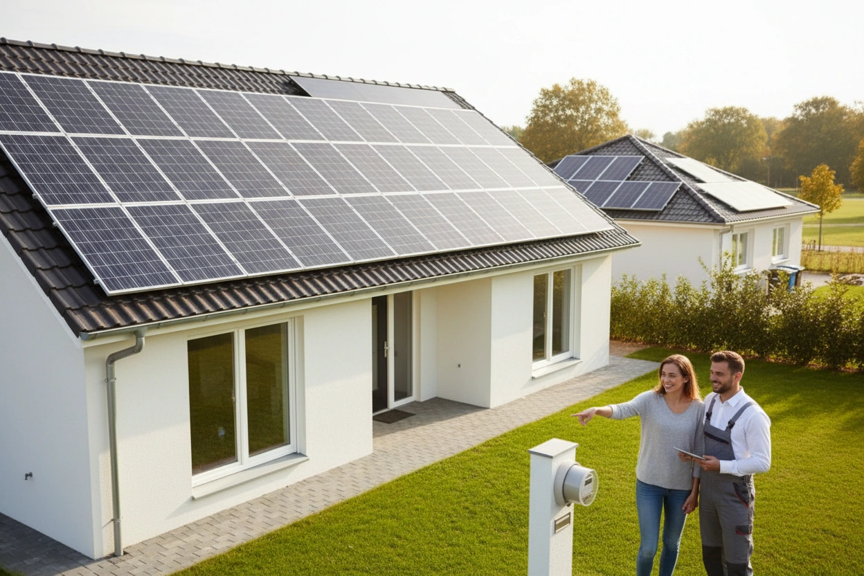 Professional image illustrating Common Misconceptions About Solar Costs