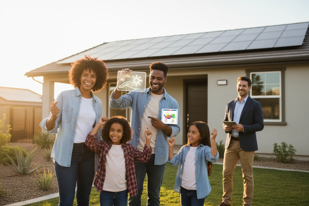 Professional image illustrating Common Misconceptions about Solar Financing