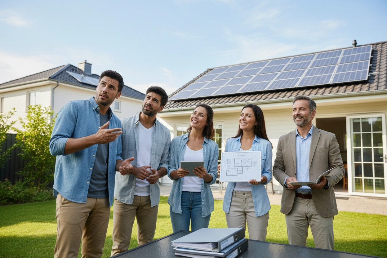 Professional image illustrating Common Misconceptions About Solar Incentives