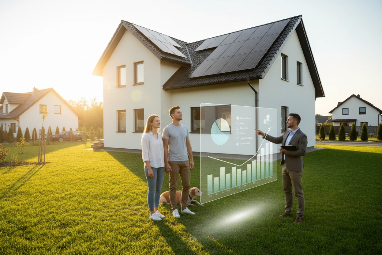 Professional image illustrating Financing Options for Solar Installation