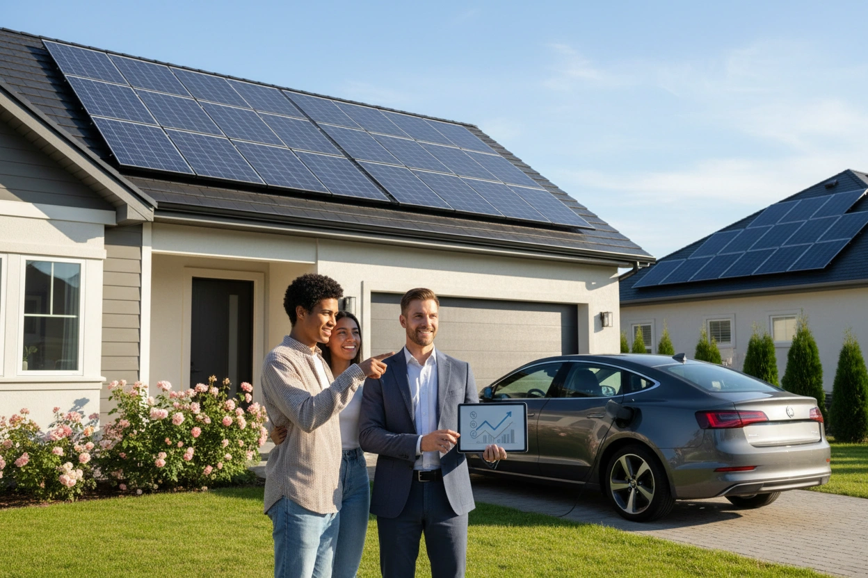 Professional image illustrating How to Maximize Your Savings with Solar Incentives