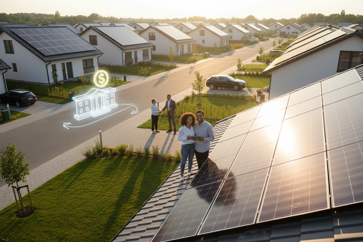 Professional image illustrating Maximizing Government Incentives with Solar Financing Solutions