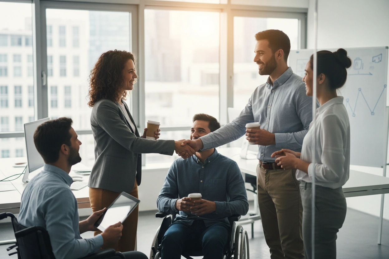 Professional image illustrating The Advantages of Temp-To-Hire