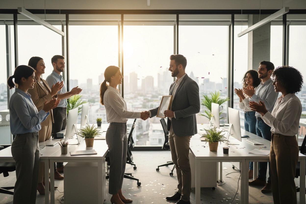 Professional image illustrating The Advantages of Temp-To-Hire