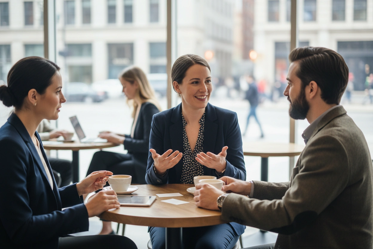 Professional image illustrating The Importance of Networking in Job Searching