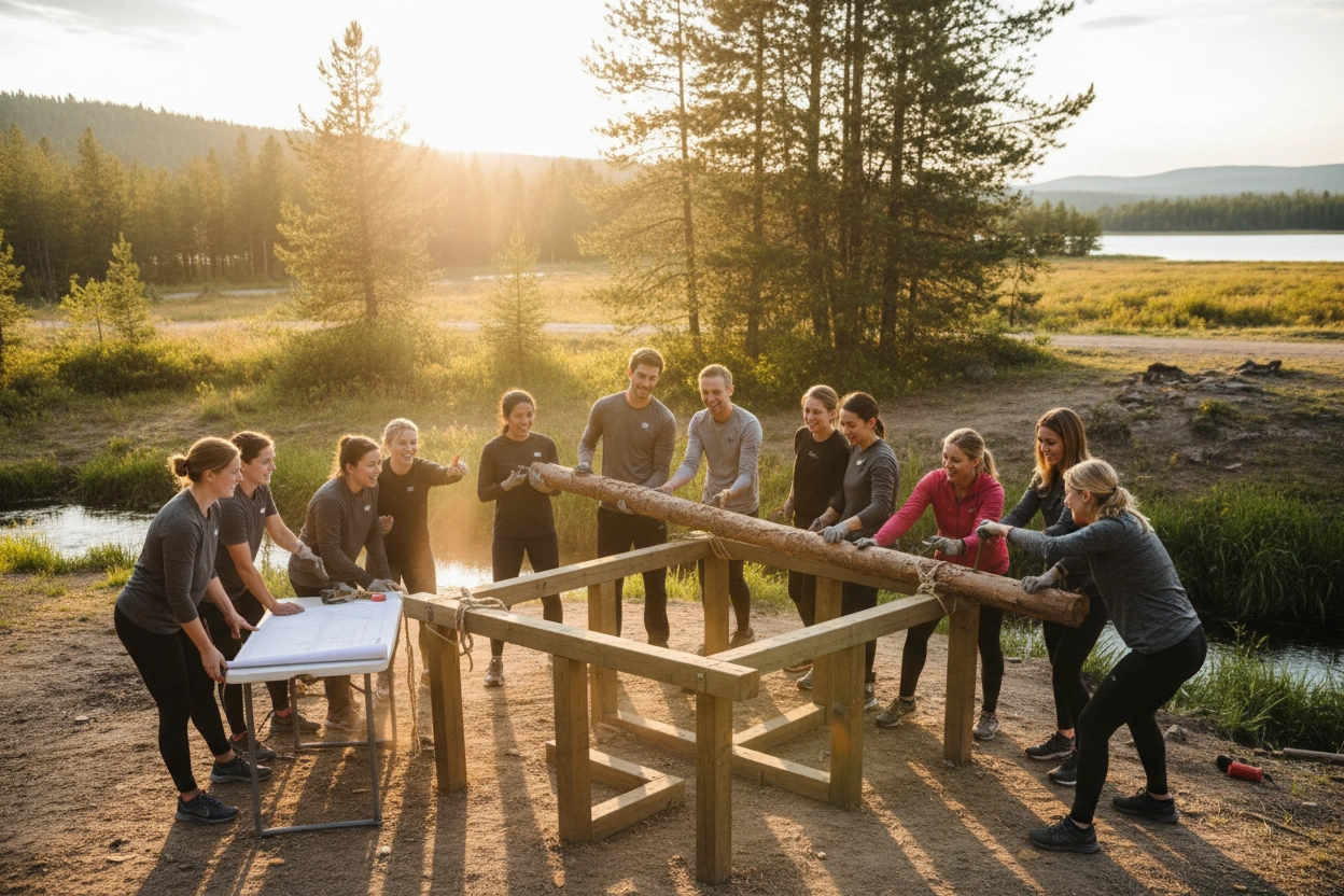 Professional image illustrating The Importance of Team Building