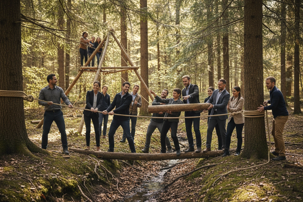 Professional image illustrating The Importance of Team Building for Effective Collaboration
