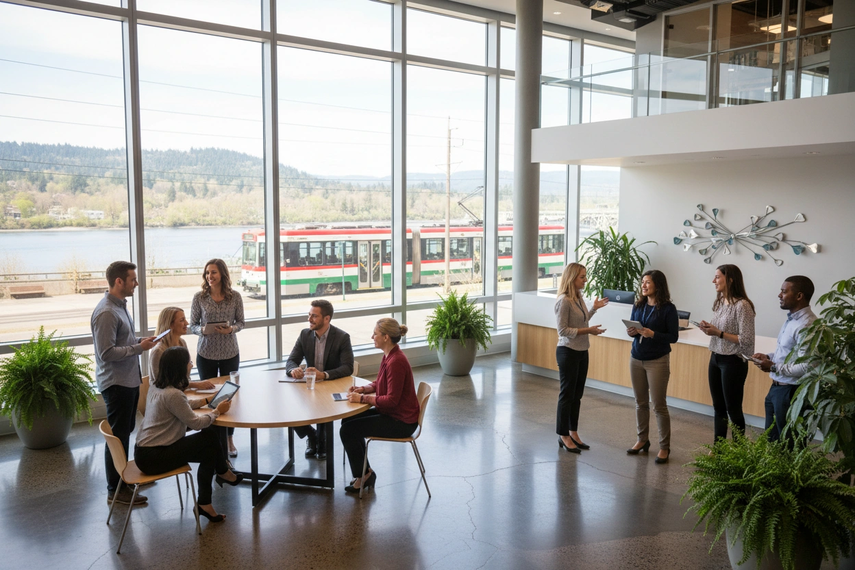 Professional image illustrating Understanding Portland, OR Staffing Services