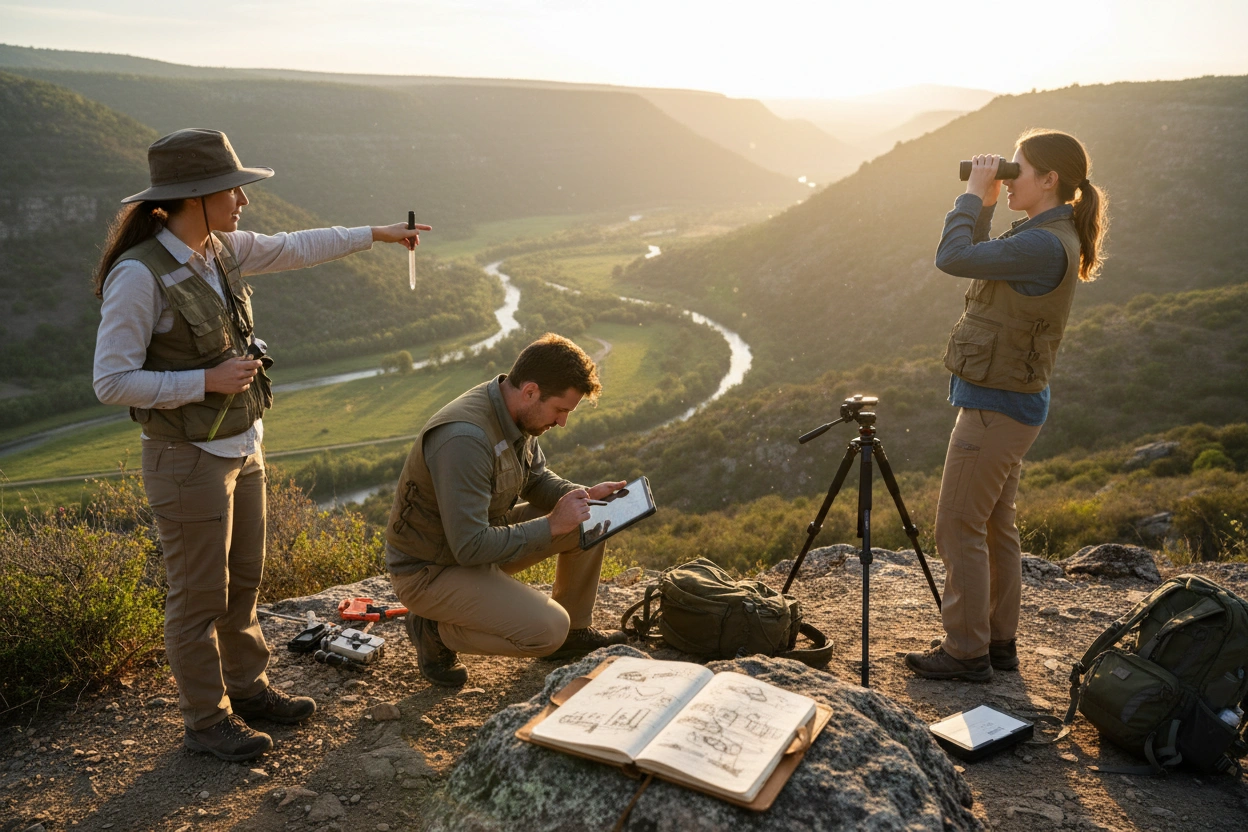 Professional image illustrating Understanding the Importance of Fieldwork in Professional Development