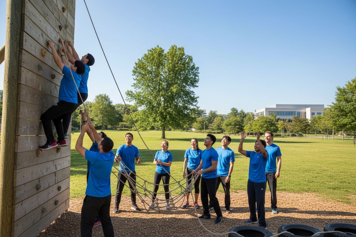 Professional image illustrating Understanding the Importance of Team Building