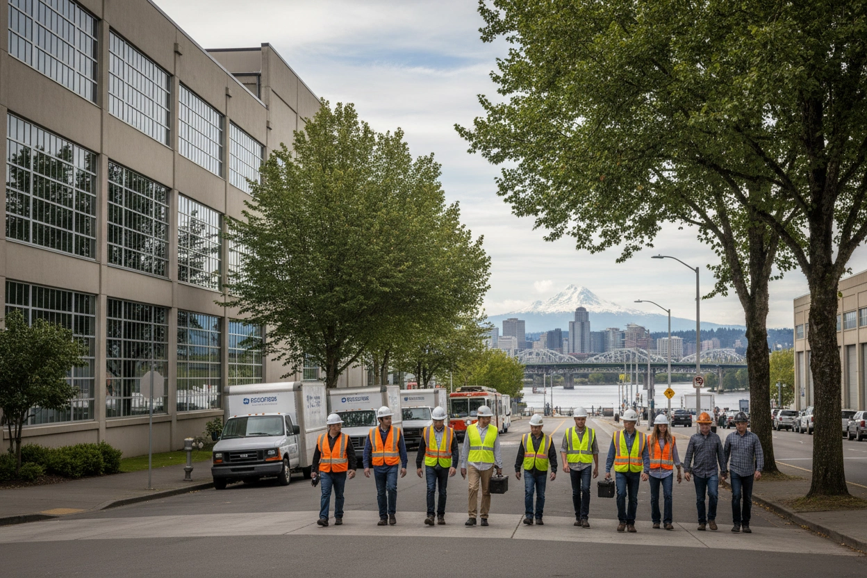 Professional image illustrating Understanding the Industrial Staffing Landscape in Portland, OR