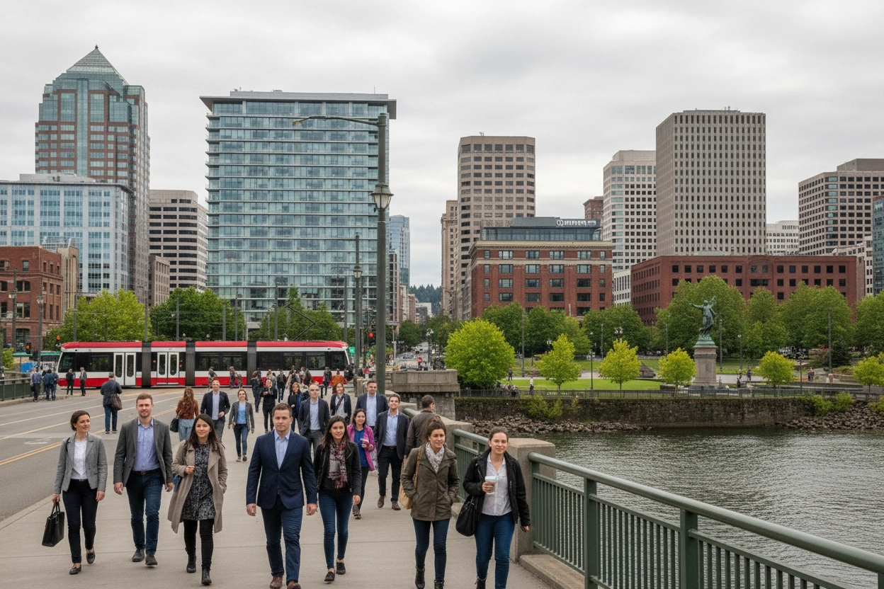 Professional image illustrating Understanding the Portland, OR Staffing Landscape