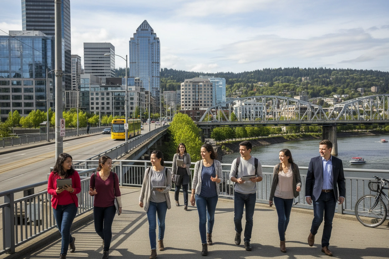 Professional image illustrating Understanding the Portland, OR Staffing Landscape