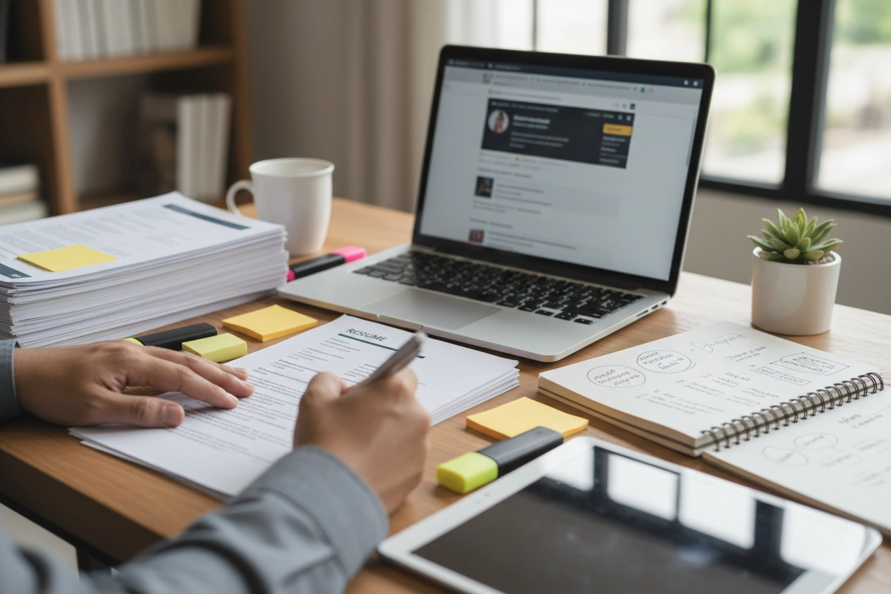 Professional image illustrating Crafting a Standout Resume