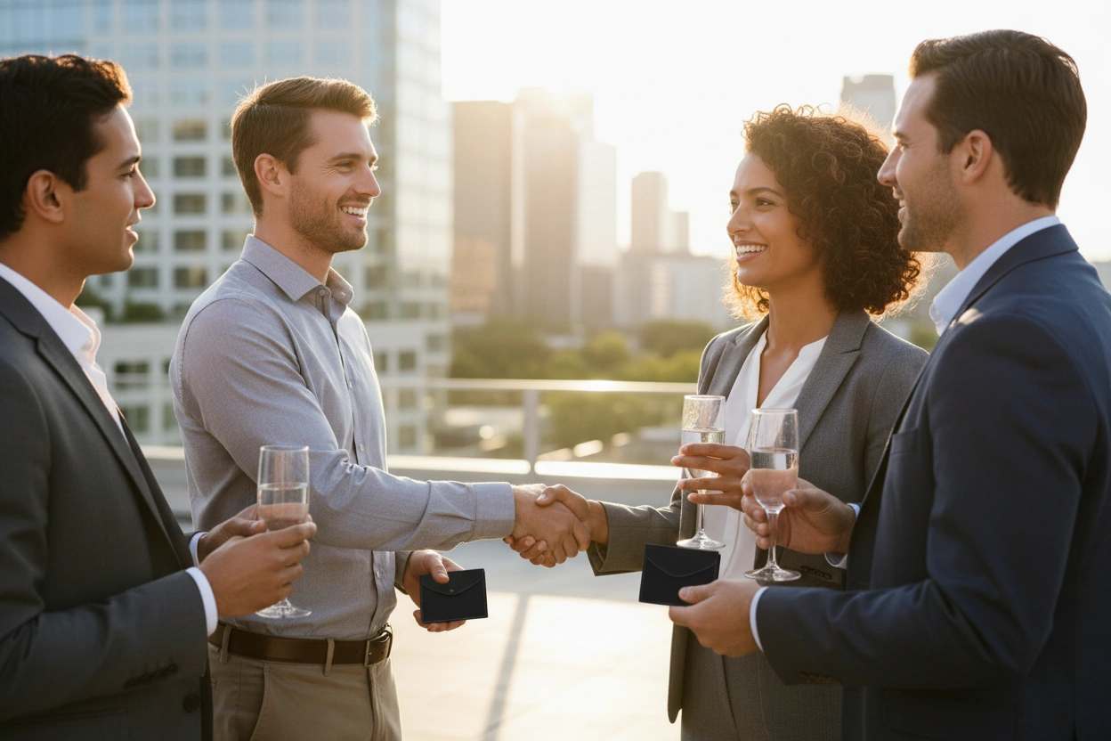 Professional image illustrating Job Search Tips: Leveraging Networking
