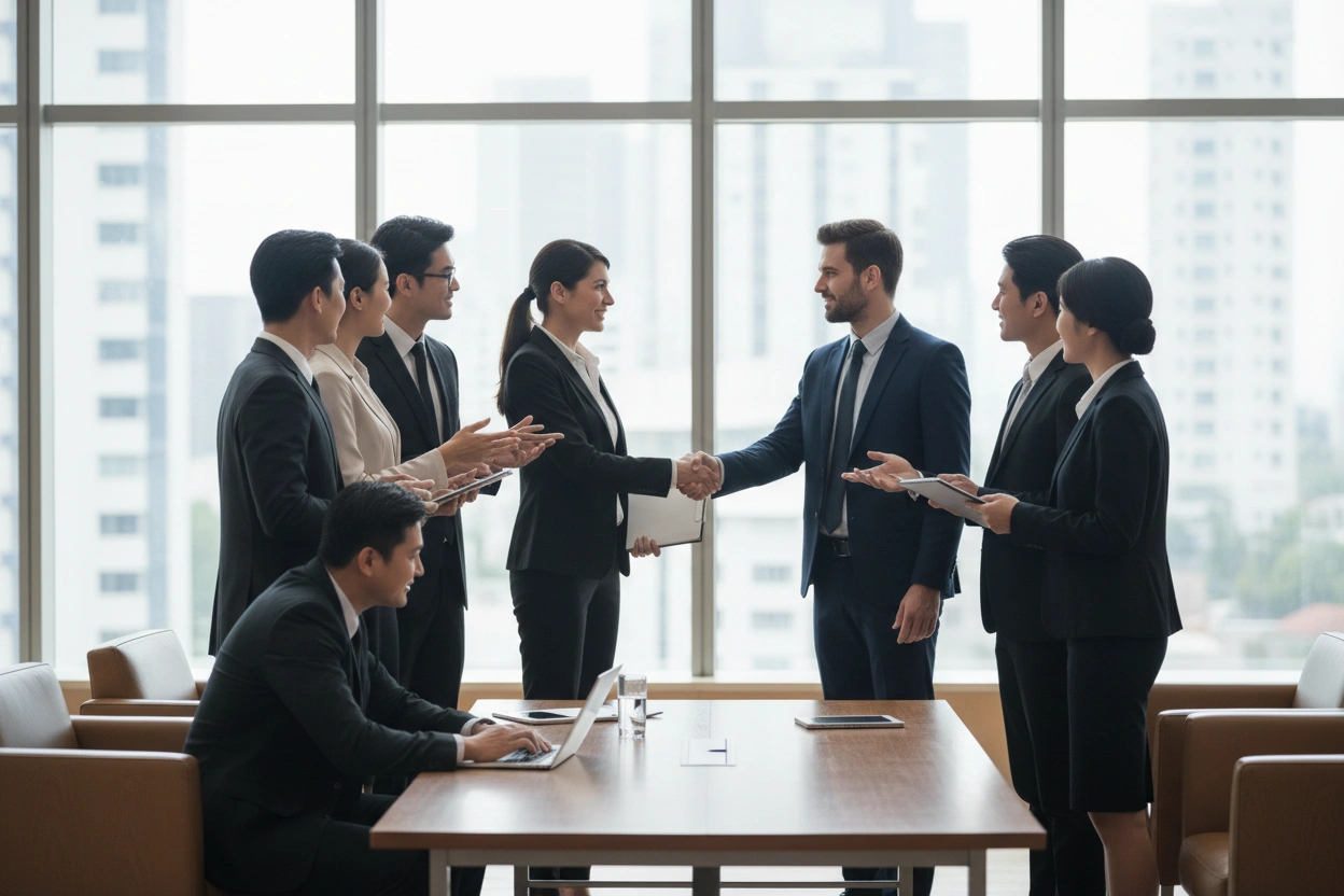 Professional image illustrating Key Benefits of Headhunting & Direct Hire Recruiting