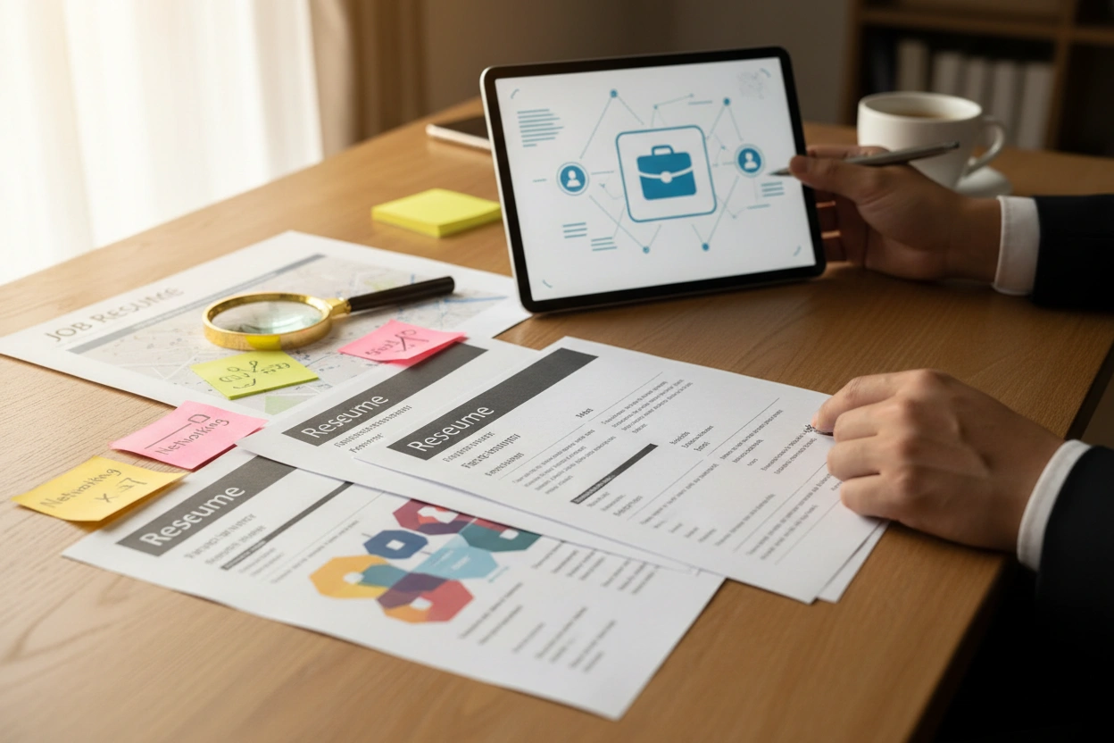 Professional image illustrating Key Components of a Compelling Resume