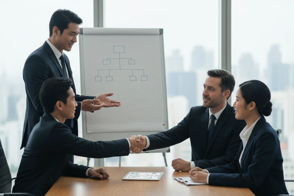 Professional image illustrating The Benefits of Headhunting & Direct Hire Recruiting