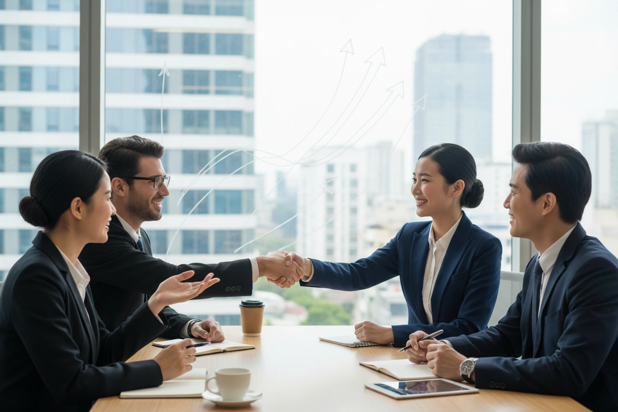 Professional image illustrating The Benefits of Headhunting & Direct Hire Recruiting