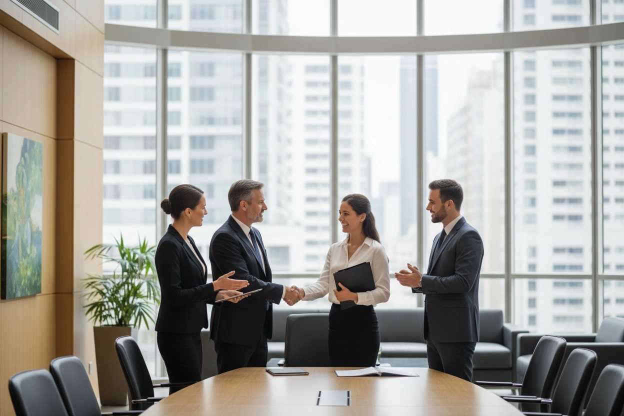 Professional image illustrating The Role of Headhunting Services