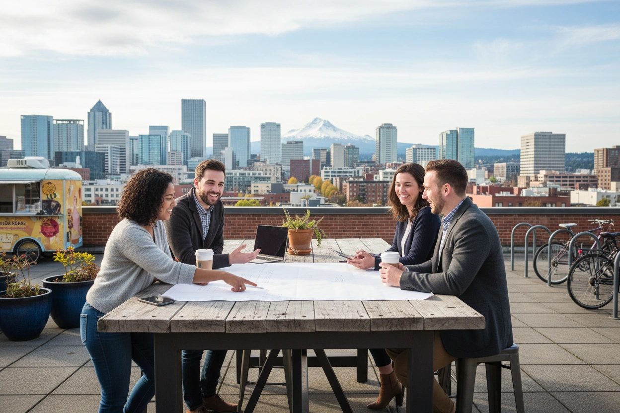 Professional image illustrating Common Misconceptions About Portland, OR Staffing