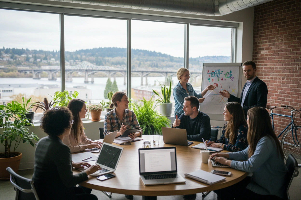 Professional image illustrating Common Misconceptions About Staffing Solutions