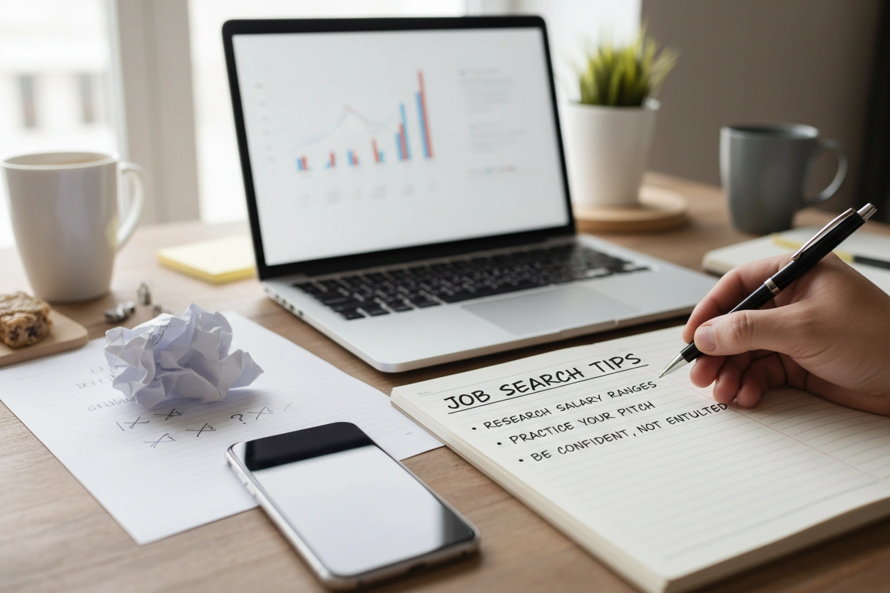 Professional image illustrating Common Mistakes to Avoid in Salary Negotiation