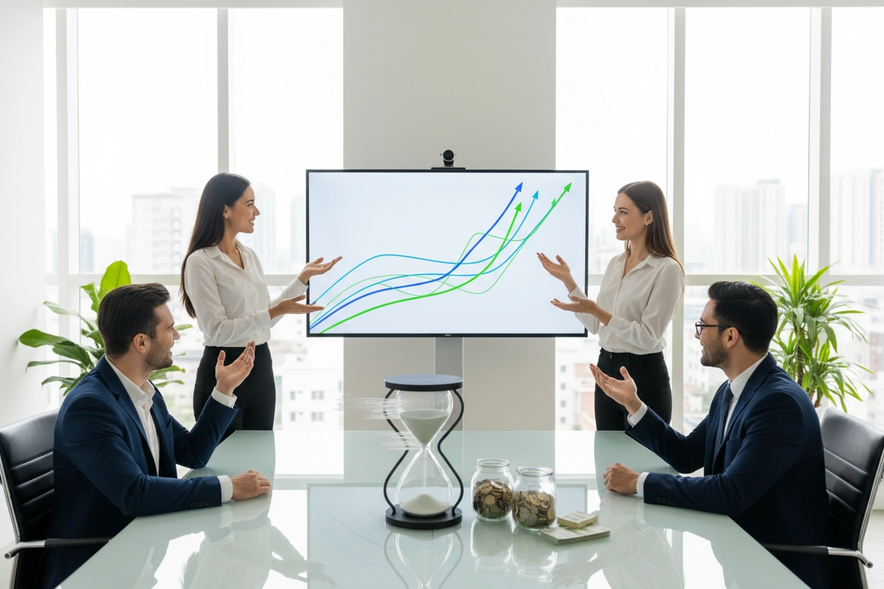 Professional image illustrating How Direct Hire Recruiting Can Save Your Business Time and Money
