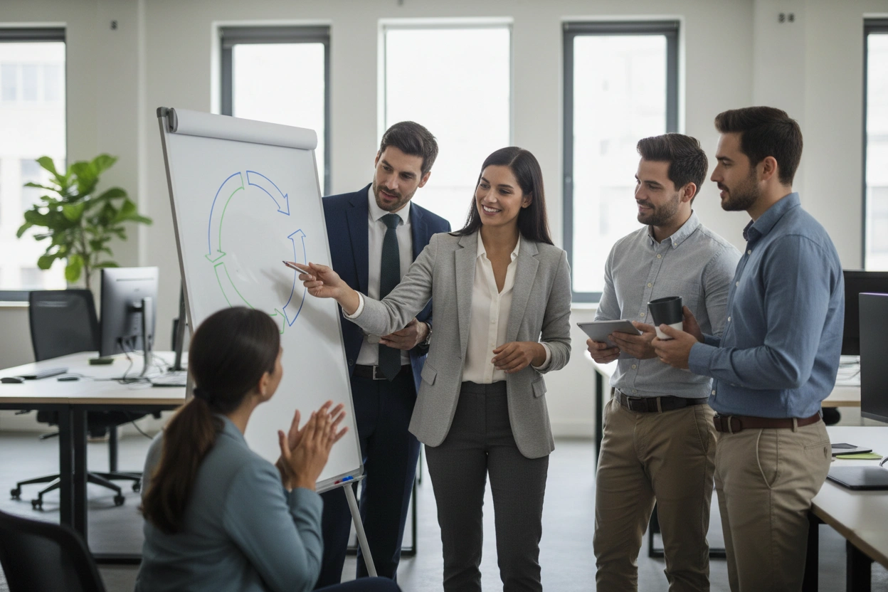Professional image illustrating How Direct Hire Recruiting Can Save Your Business Time and Money