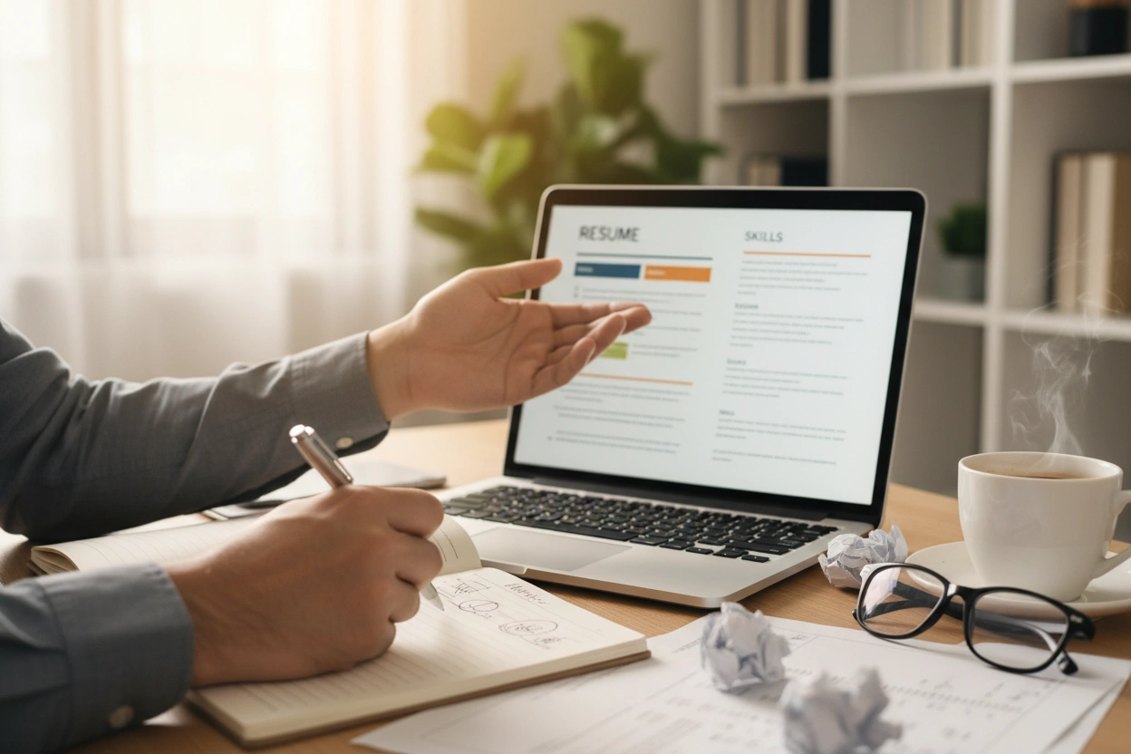 Professional image illustrating Job Search Tips: Resume Writing Advice