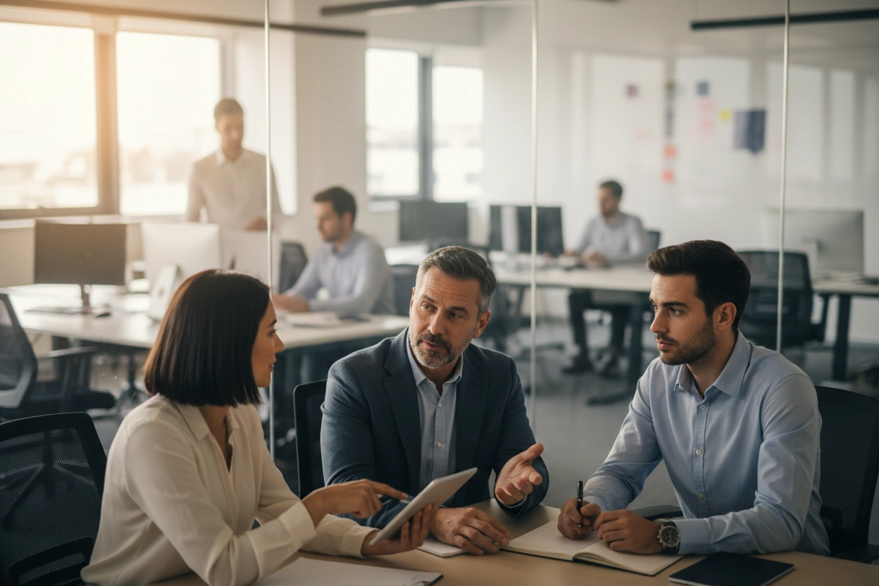 Professional image illustrating Key Considerations for Implementing Temp-To-Hire