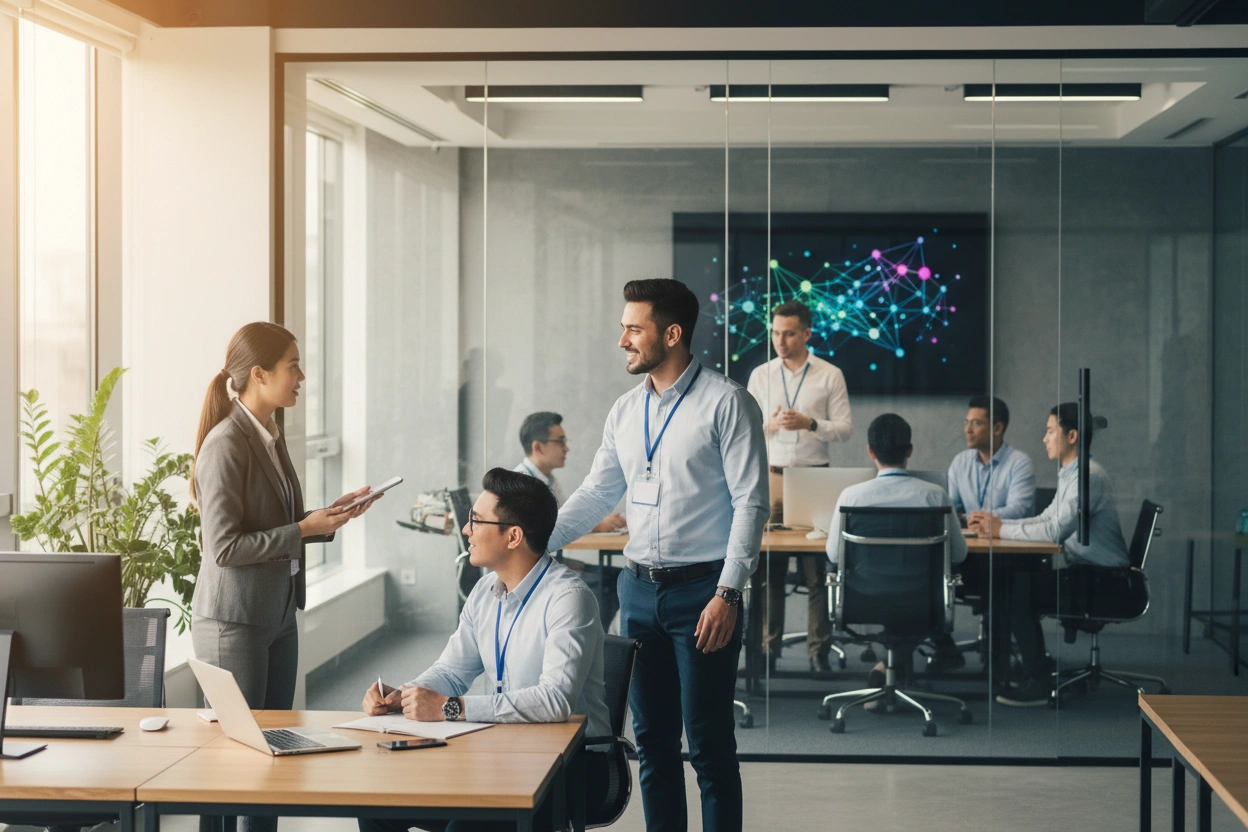 Professional image illustrating The Intersection of Temp-To-Hire and Effective Workforce Management