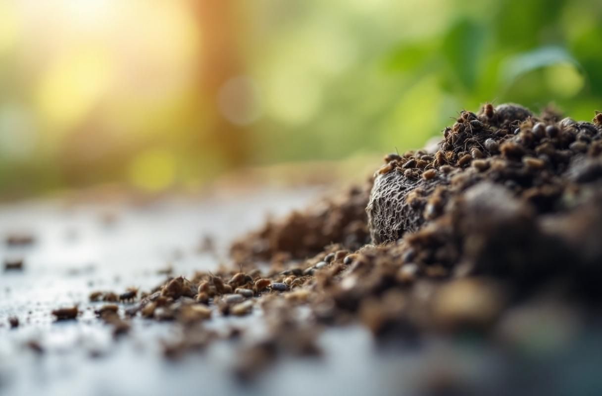 Professional image illustrating 2. Finding Pest Droppings or Nests