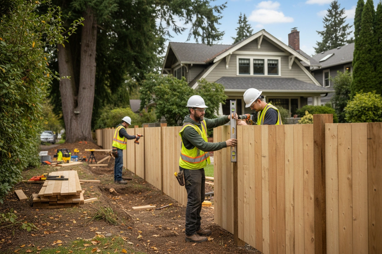 Professional image illustrating Understanding Fence Installation Costs in Portland