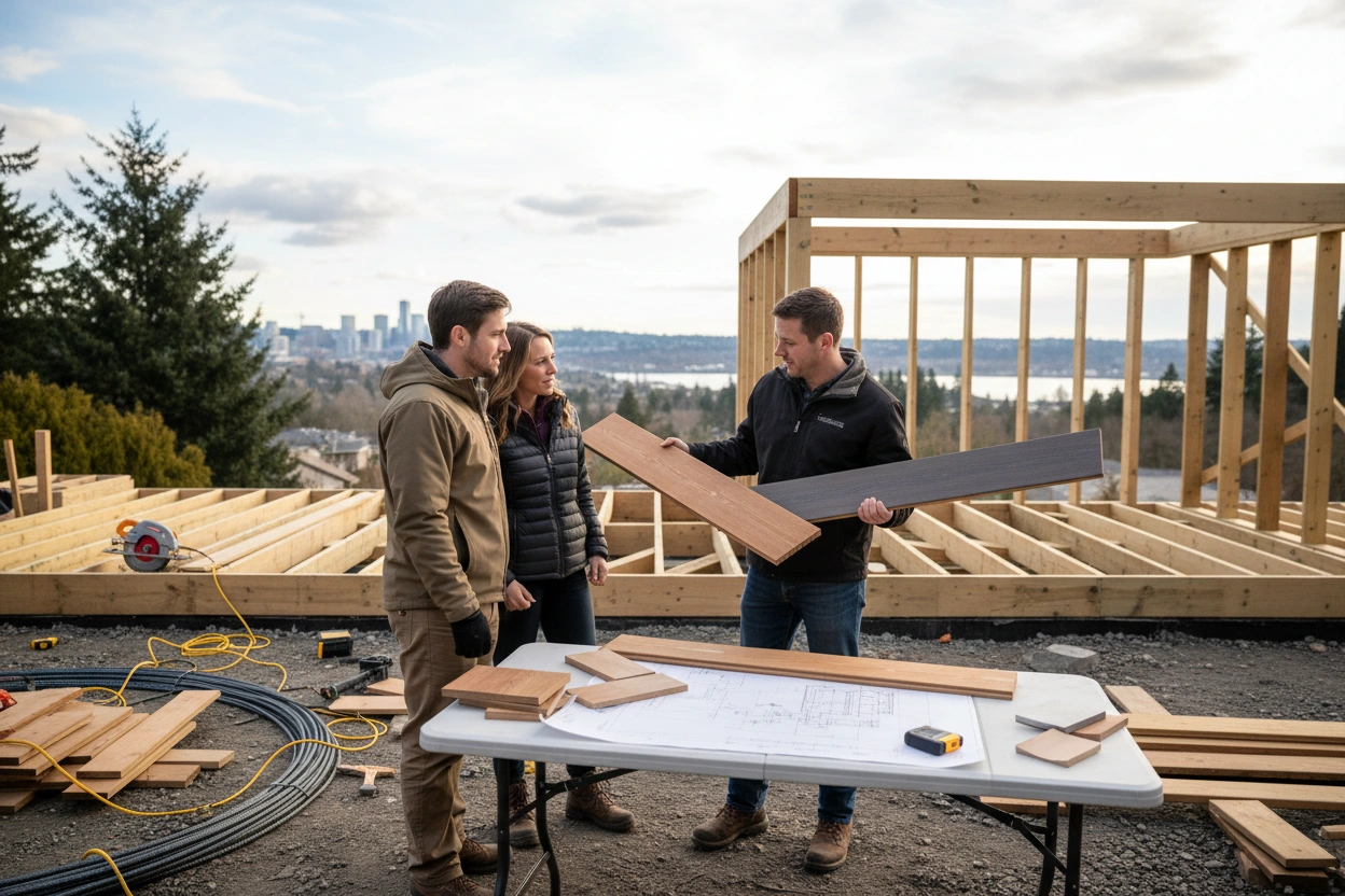 Professional image illustrating Choosing the Right Materials for Your Portland Deck
