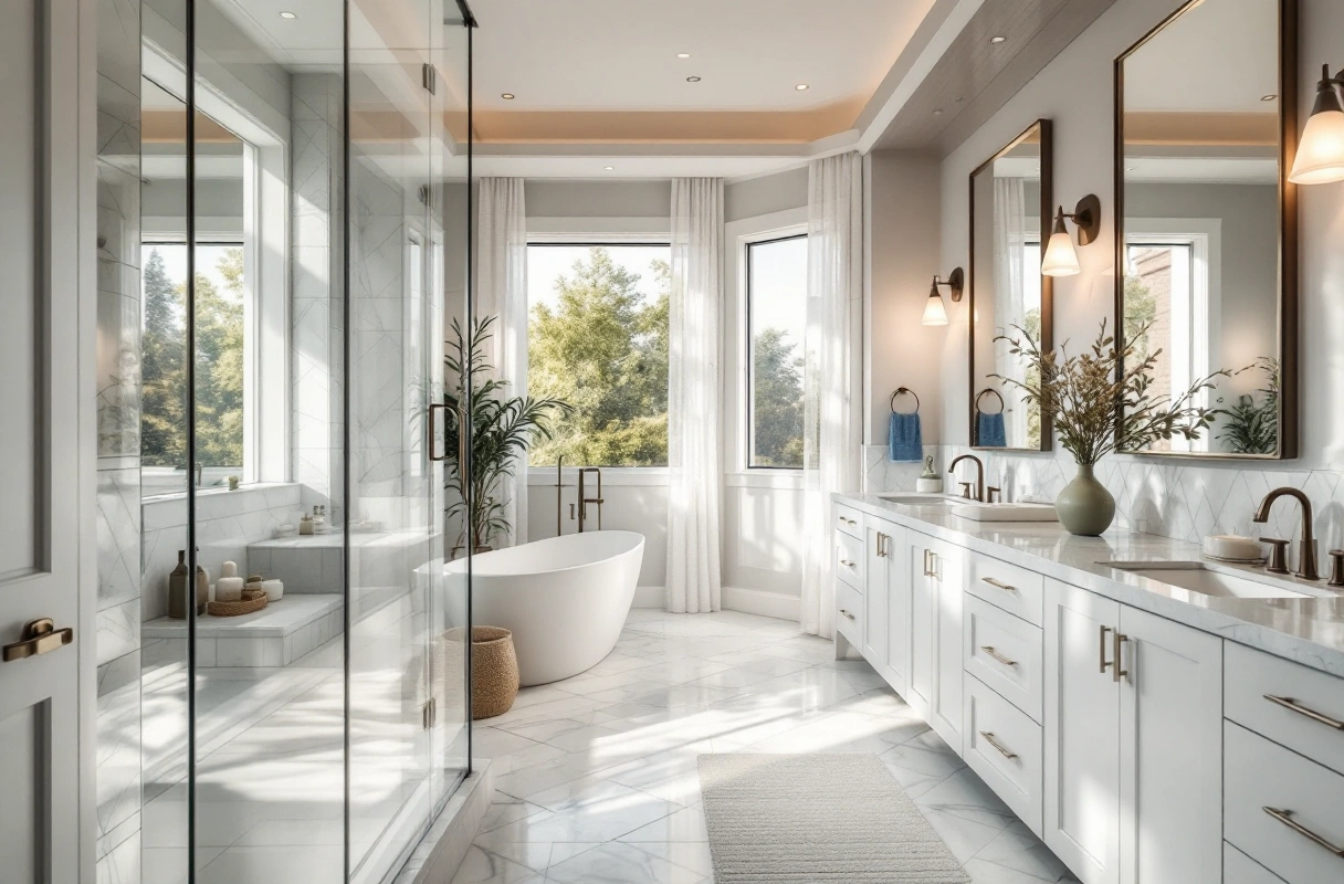 Professional image illustrating Luxury Bathroom Upgrades